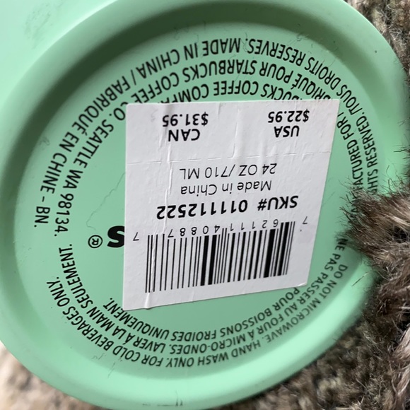 Limited edition Mint hibiscus Starbucks Tumblr - Picture 5 of 6